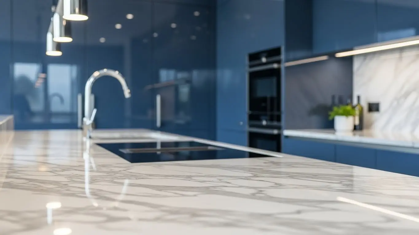 Lüks mutfak tasarımı ve depolama çözümleri: lake kapaklı mutfak dolapları, çekmece organizasyon sistemleri, buzdolabı entegrasyonu ve modern mutfak dekorasyonu